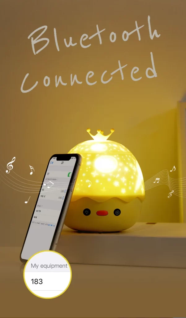 Professor Quack - Nursery Projector & Bluetooth Speaker
