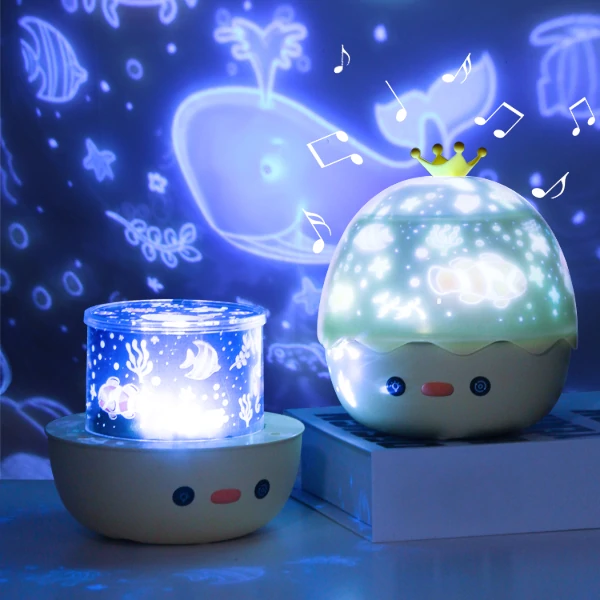 Professor Quack - Nursery Projector & Bluetooth Speaker