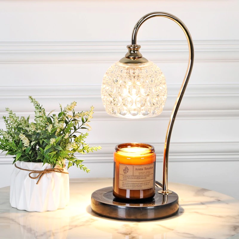 Amelia - Elegant Candle Warmer Black