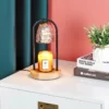 Delilah - Modern Candle Warmer Black Black