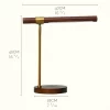 Erudite - Classically Modern Desk Lamp & Wireless Charger
