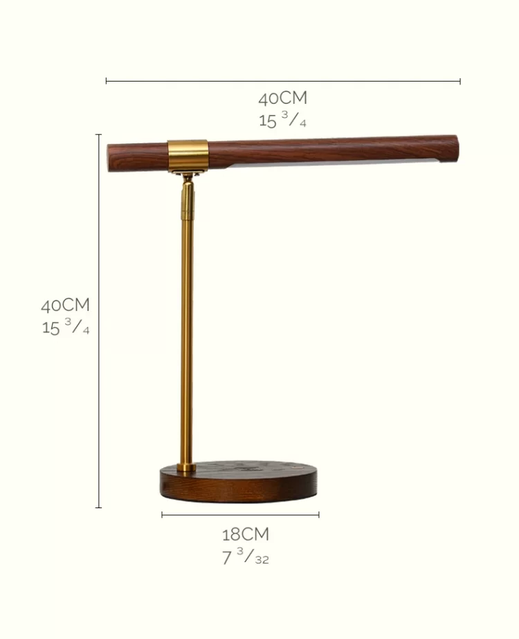 Erudite - Classically Modern Desk Lamp & Wireless Charger