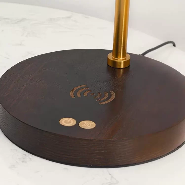 Erudite - Classically Modern Desk Lamp & Wireless Charger Base