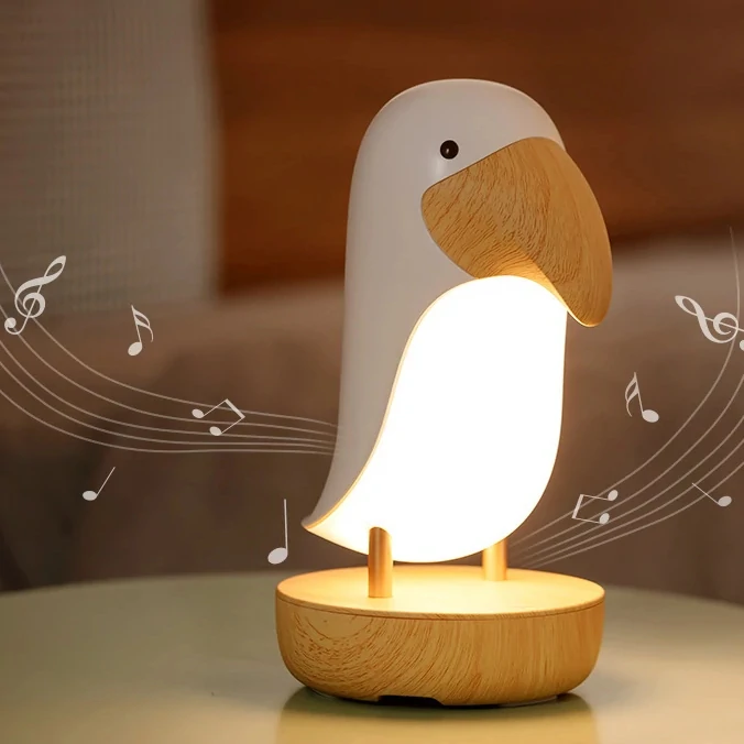 Woodpecker Bluetooth Speaker LED Night Light