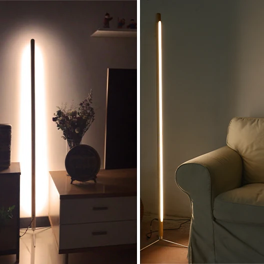 Korner Slim And Modern Solid Wood Floor Lamp 4