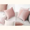 Evening Rose Velvet Pillow Cover