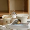Cream Ceramic Palo Santo Holder