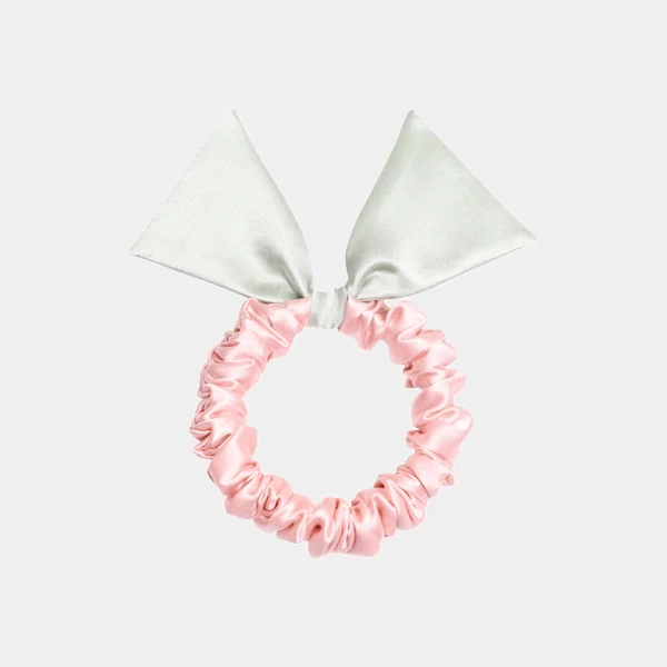 Farfalla Pastel Mulberry Silk Scrunchies
