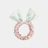 Farfalla Pastel Mulberry Silk Scrunchies