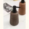 Ribbed Ceramic Soap Dispenser