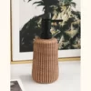 Ribbed Ceramic Soap Dispenser