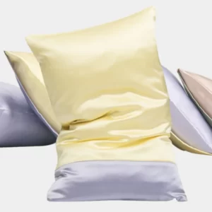 Soft Colored Mulberry Silk Pillow Cover1