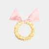 Farfalla Pastel Mulberry Silk Scrunchies