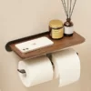 Bathroom Organization Tray With Toilet Paper Holder3 1