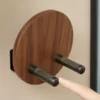 Black Walnut Hair Dryer Holder