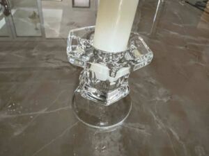 Romantic Glass Taper Candle Holder photo review