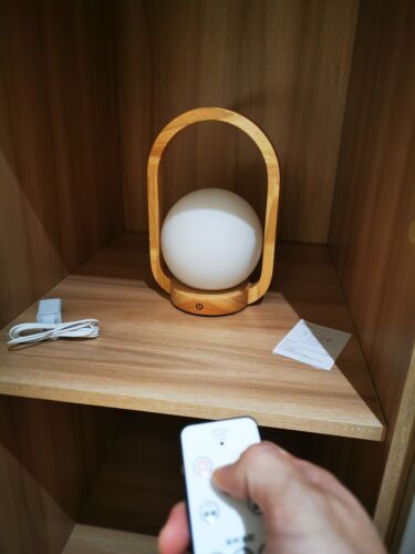 Orb - Portable Wooden LED Lantern photo review