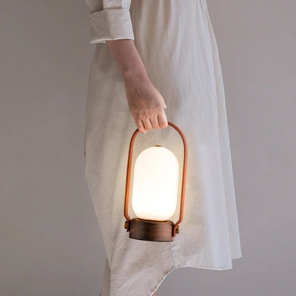 Stylish wabi sabi portable lantern