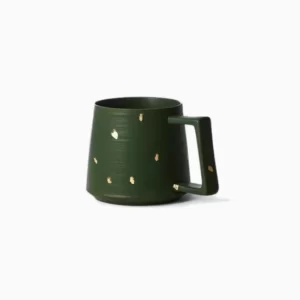Handmade Ceramic Mug With Golden Star Moka 2
