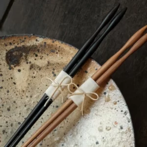 Handmade Teak Ebony Wood Chopstick3